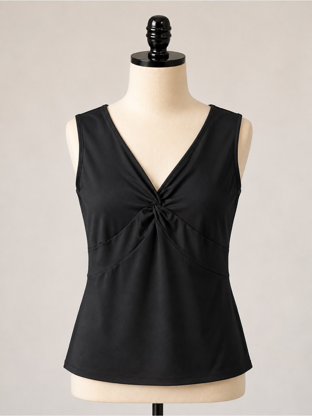 Worthington Black Petite Stretch Top